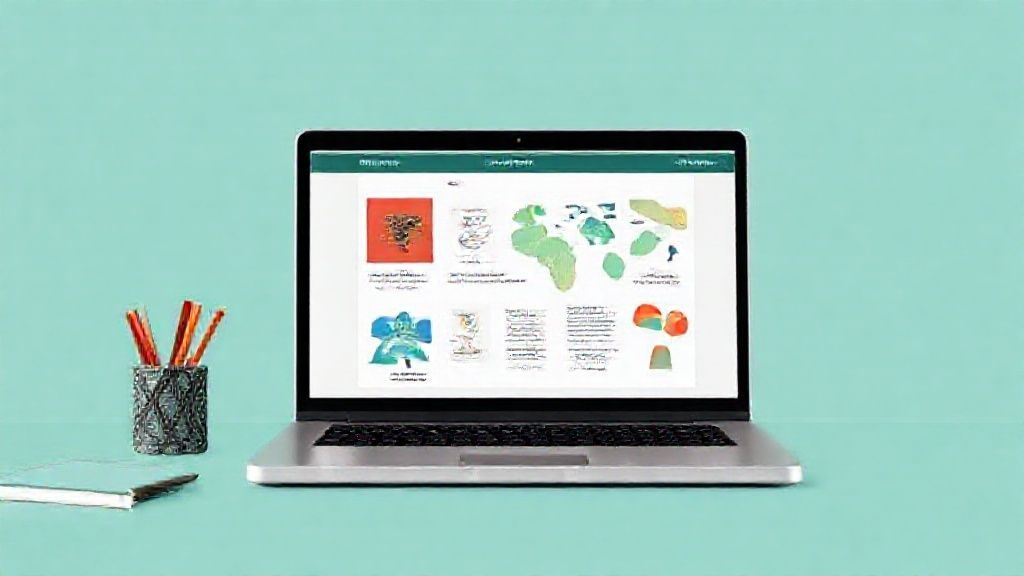 电脑屏幕上显示免费在线教育资源